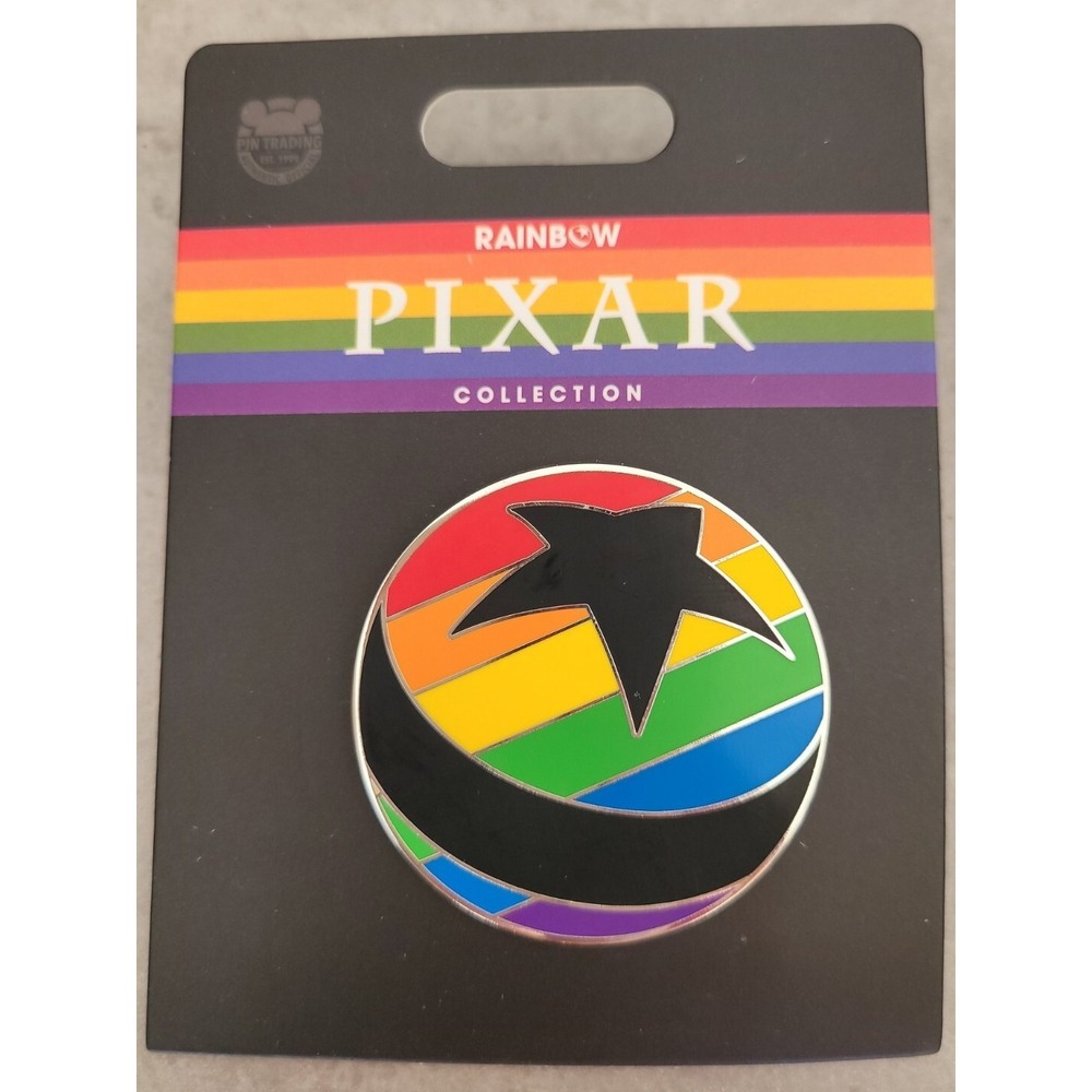 Rainbow Pixar Ball Disney Pin